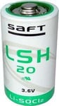 Saft Pile LSH20 Lithium 3.6V 13000mAh LR20