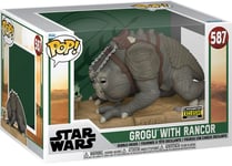 Figurine Funko Pop - Star Wars : Le Livre De Boba Fett N°587 - Grogu Avec Rancor (69056)