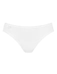 Sloggi Womens 24/7 Cotton 2 Pack Midi Brief - White material_cotton - Size Small