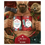 Old Spice Deep Sea Christmas Gift Set of Shower Gel 250ml & Deodorant Stick 50ml