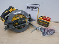 DeWalt DCS578 54v High Power 190mm Circular Saw Bare Unit + DCB547 9 ah battery