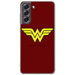 ERT GROUP Coque de téléphone Portable pour Samsung S21 FE Original et sous Licence Officielle DC Motif Wonder Woman 005 Parfaitement adapté à la Forme du téléphone Portable, Coque en TPU