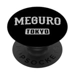 Meguro Tokyo Vintage Souvenir Japonais Vintage Meguro PopSockets PopGrip Adhésif