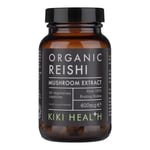 KIKI Health Organic Reishi Mushroom Extract - 60 x 400mg Vegicaps