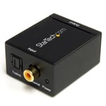 StarTech.com SPDIF Digital Coaxial or Toslink Optical to Stereo RCA Au