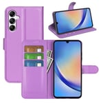 Galaxy A34 5G      Pu Wallet Case    [Purple]