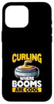 Coque pour iPhone 16 Pro Max Le curling là où les balais sont cool