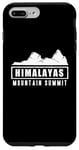 Coque pour iPhone 7 Plus/8 Plus Himalaya Mountain Summit Adventure Randonnée Nature