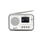 Roberts Play 20 DAB DAB+ FM Portable Radio with Bluetooth White