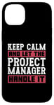 iPhone 14 Plus Keep Calm And Let The Lean Kanban Manager Project Management Case