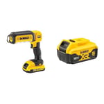 DEWALT DCL050-XJ 18 V XR Handheld Yellow LED Area Light, Bare Unit, Multi Battery