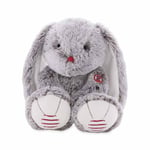 Kaloo - Peluche Lapin Gris Prestige Rouge Kaloo Large