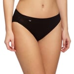 Sloggi Womens Basic+ Tai 3p Brief, Black, 18 UK