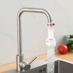 Bec de robinet pivotant, économiseur d'eau de robinet, robinet de douche de cuisine pliable avec rallonge de robinet à crédence ros