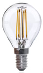 Clas Ohlson Klotlampa dimbar LED E14 3,4 W, varmvit