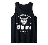 Sigma Male The Lonely Wolf The Alpha GigaChad Grindset Meme Tank Top