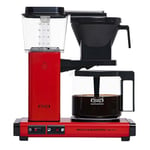 Moccamaster KBG Select, Cafetiere, Machines à Café, Rouge, 1.25 Litre