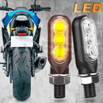 2 st 3LED Mini-körljus för motorcykel Blinkers LED S