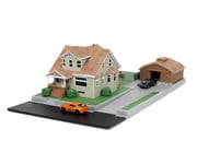 Jada Toys F&F Nano Dom''s House Display Diorama, Samlarstaty, Filmer Och Tv-Serier