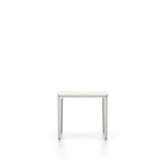 Vitra - Plate Table 40x40, Laminat - Vit, Ben - Vit - Sidebord - Jasper Morrison - Hvit - MDF/Metall/Tre