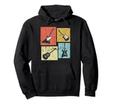 Electric Acoustic Guitar Rockstar Classic Rock & Roll Music Pullover Hoodie