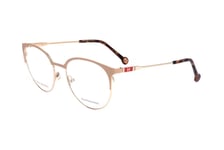 Lunettes de Vue Carolina Herrera CH 0075 BKU GOLD NUDE 54/19/145 Femme