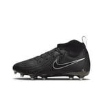 Nike Unisex Kids Phantom Luna Ii Academy F/Mg Football Shoe, Black, 5 UK