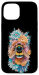 iPhone 15 Bees Pollinating Flowers for a Beekeeper honey seller Case