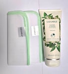 LIZ EARLE CLEANSE & POLISH HOT CLOTH CLEANSER 200 ml TUBE + 2 PURE COTTON CLOTHS