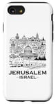 iPhone SE (2020) / 7 / 8 Jerusalem Souvenir Israel Skyline Jewish Israeli Women Men Case