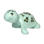 LEGO Animal Friends Light Aqua Turtle with Olive Green Spots Minifigure