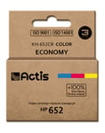 Actis Encre Kh-652cr (remplacement Hp 652 F6v24ae Standard 15 Ml Coul