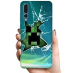 Huawei P20 Pro TPU Mobilskal MineCraft