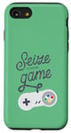 Coque pour iPhone SE (2020) / 7 / 8 SEIZE THE JEU Funny Video Gamers Meme