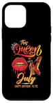 iPhone 12 mini Womens This QUEEN Was Born In July Happy Birthday Case