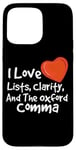 iPhone 15 Pro Max Oxford Comma Grammar Geek Funny Grammar English Teacher Case