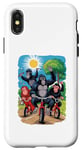 Coque pour iPhone X/XS Quelle merveilleuse journée ! Planet Apes Funny