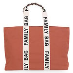 Family Bag Signature Canvas - Terracotta