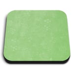 Square MDF Magnets - Lime Green Science Atom Print Chemistry Physics  #45567