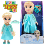 Disney Frozen Movie Petite Elsa Doll 16cm Toy Figure with Hair Comb Accessory