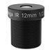 Objectif AXIS 1/2" - montage M12 - 12 mm - f/1.6 (pack de 4) - pour AXIS Q6010-E, Q6100-E 50 Hz