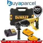 Dewalt DCH133D2 18v SDS+ Brushless Hammer SDS Drill 2 x 2.0ah Battery Tstak Case