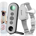 Citronella Dog Training Collar with Remote【Can't Work Automatically】,3 Modes & 3 Spray Levels, Spray/Vibration/Beep, Humane Citronella Dog Collar,1000ft Range No Shock Rechargeable Spray Dog Collar