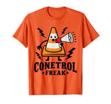 Funny Highway Cones Halloween Traffic Cone Safety Road Cone T-Shirt