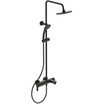 Ideal Standard - Cerafine O, Colonne de douche mécanique avec déviateur, Noir soie