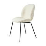 GUBI Beetle dining chair - fully upholstered conic base Karakorum 001-black stand