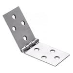 Hettich - Charnière Universelle Inox Pour Meuble, L.40 x L.120 Mm