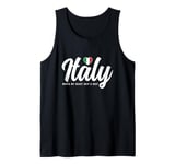 Italian Souvenirs Makes My Heart Skip A Beat I Love Italy Tank Top