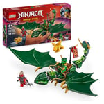 LEGO Ninjago Le Dragon Vert de la forêt de Lloyd - Jouet de Construction avec 2 minifigurines et Un Dragon articulé - Stimule Le Jeu créatif - Idée de Cadeau pour garçon dès 6 Ans 71829