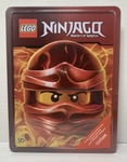 Lego Ninjago Masters of Spinjitzu Tin 3 Books & Vermillion Warrior Minifig NEW